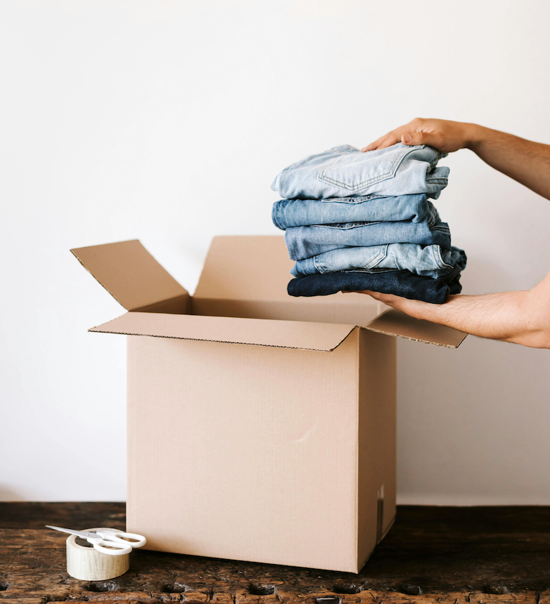 How to prepare your clothes for self storage